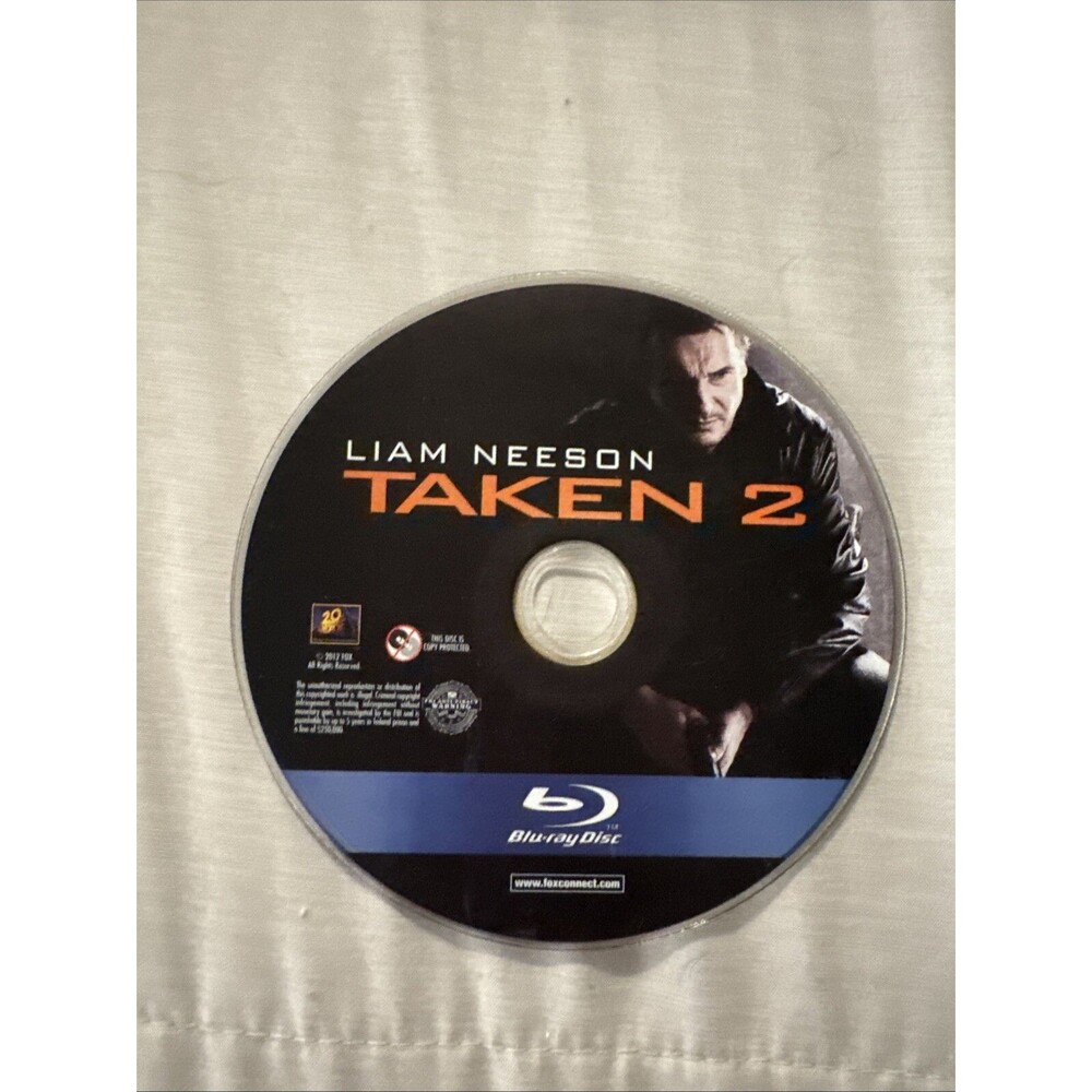 Taken 2 Blu-ray Unrated No Case